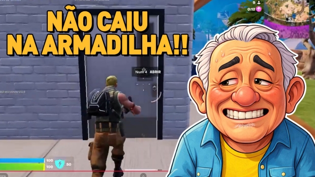Tentei uma super tática para enganar o jogador 